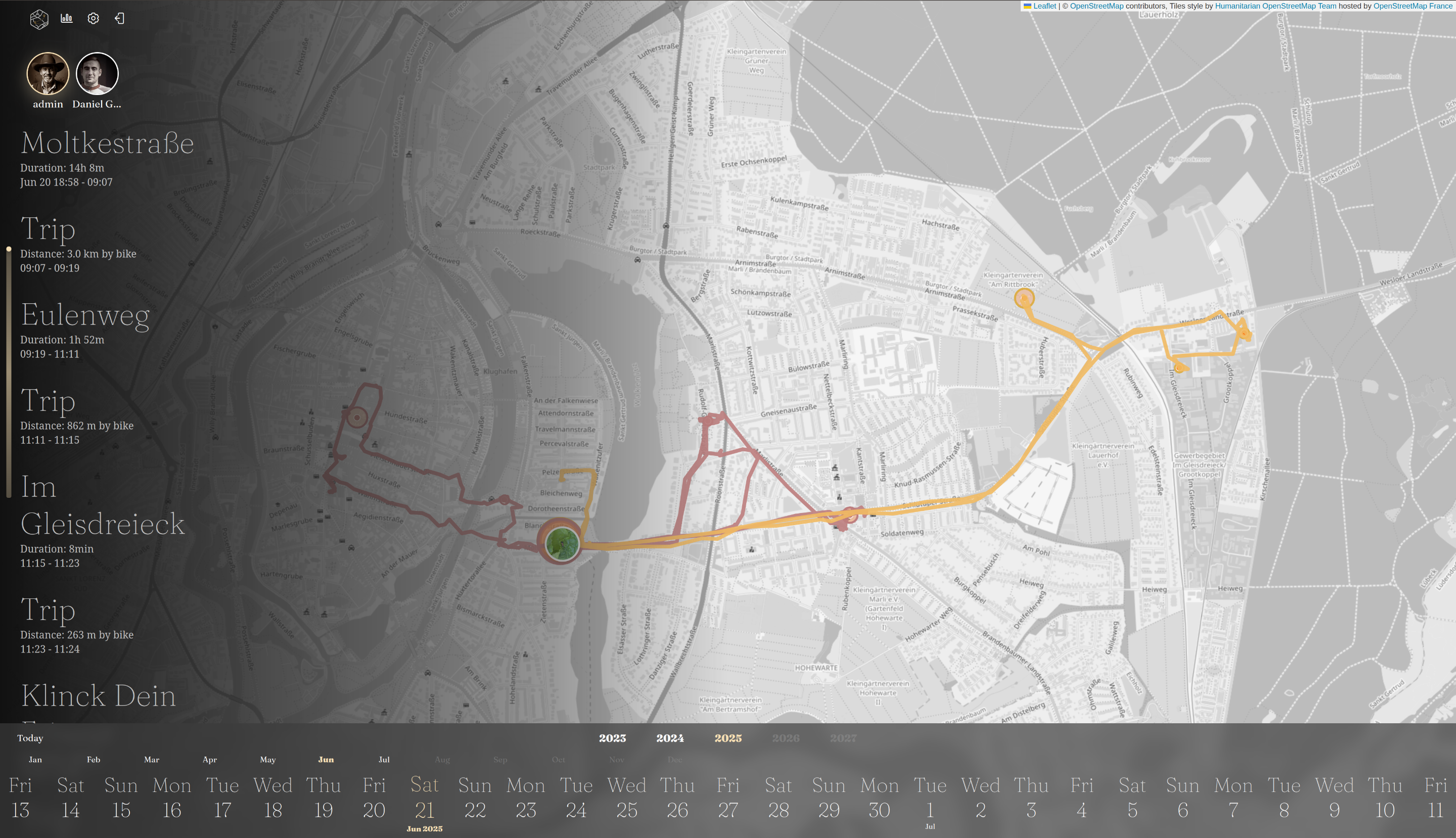 Reitti Screenshot