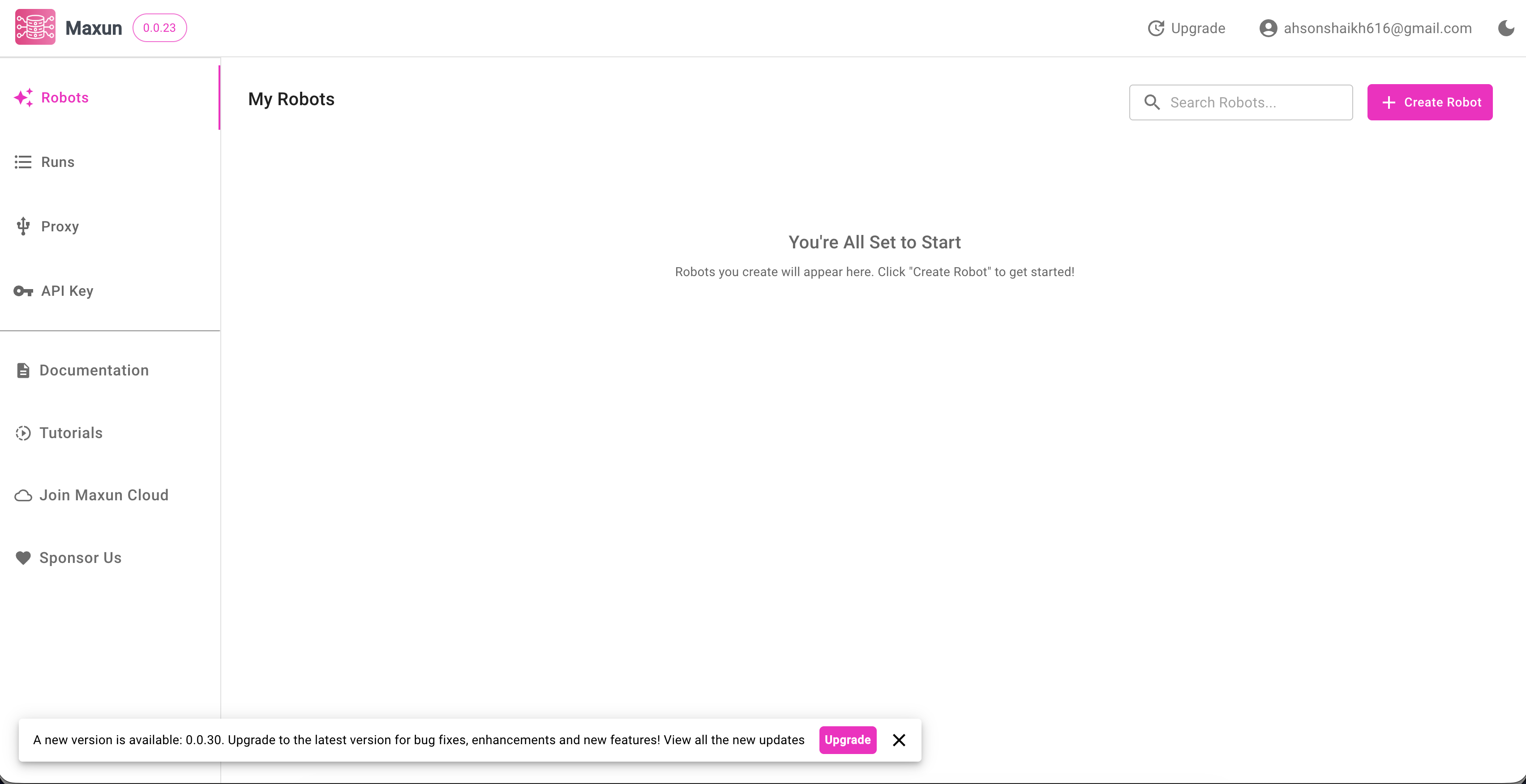 Maxun Screenshot