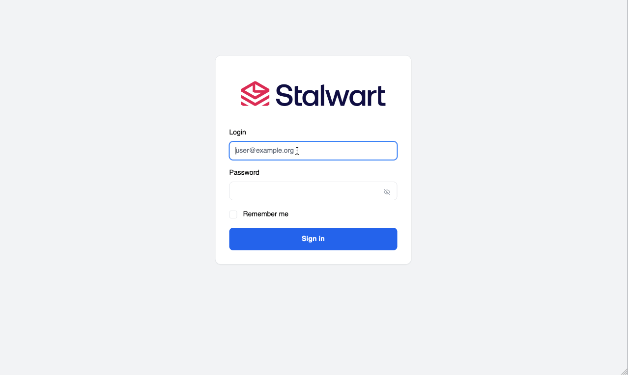 Stalwart Screenshot